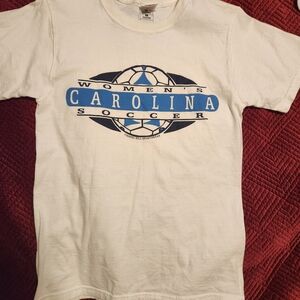 Vintage Chapel Hill Sportswear UNC Tar heels Carolina Women's Soccer T-shirt